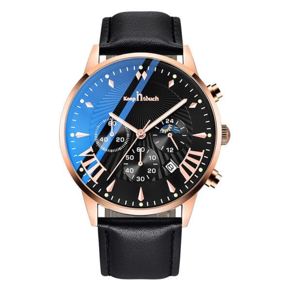 Multifunctional Men's Watch Luminous Waterproof Six-pin - Image 3