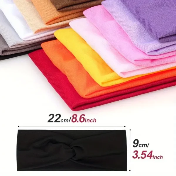 24pk Headbands Light Colors - Image 4