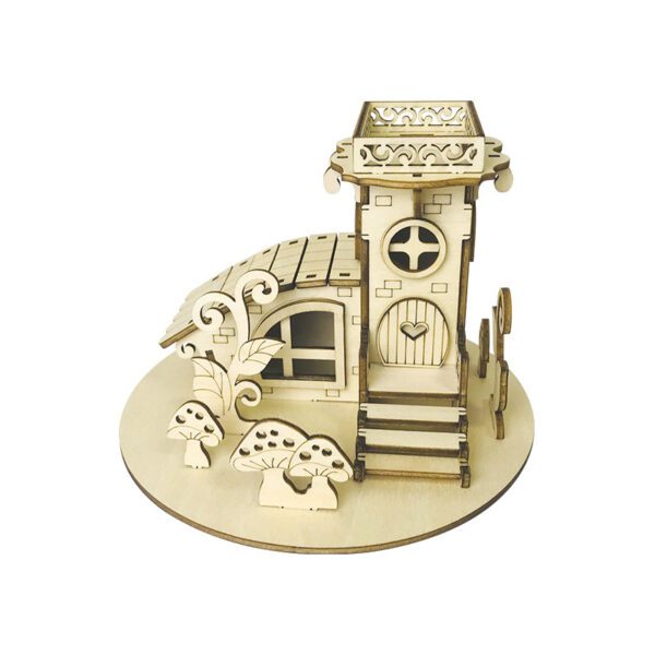 Handmade Diy Log Cabin Children's Handmade Assembled Toys - Image 2