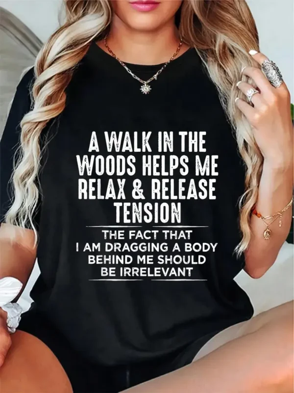 a walk in the woods tee shirt