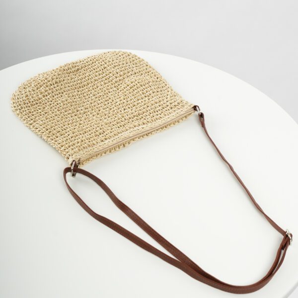 Niche Design Vacation Straw Tote Bag - Image 6