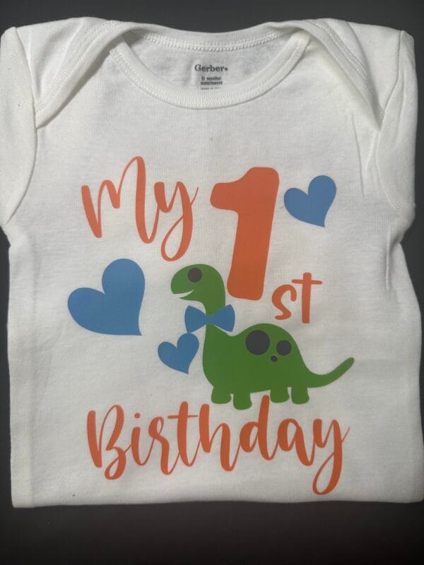 My First Birthday Onesie