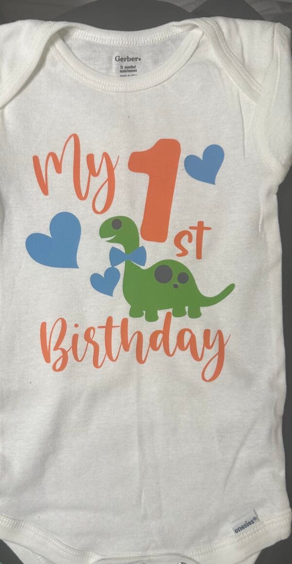 First Birthday Onesie