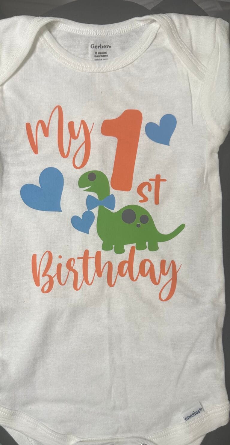 First Birthday Onesie