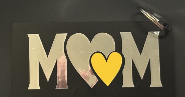 "MOM" Keychain