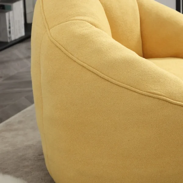 Bedding Bean Bag Sofa Chair High Pressure Foam Bean Bag Chair Adult Material with Padded Foam Padding Compressed Bean Bag With - Image 6