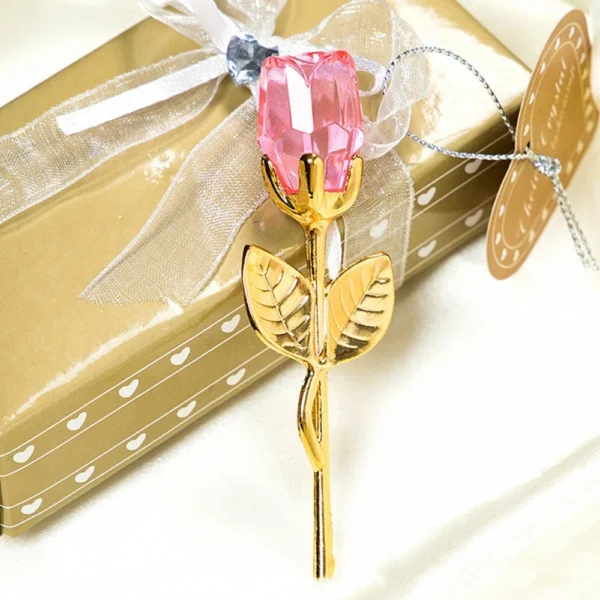 6 Colors Crystal Twig Rose Gift Box Creative Valentine's Day Mother's Day Gift Desktop Decorative Ornaments - Image 6