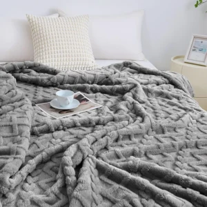 Lightweight Breathable Blanket For Hot Sleepers, Luxury Bedding, Sofa, Bench,
