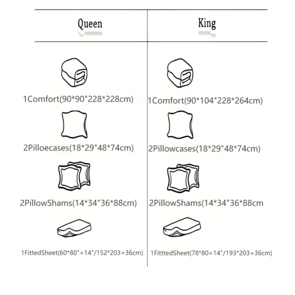 Exclusivo Full Queen Quilt Bedding Set with 4 Pillow Shams, 1 Lightweight Quilt Queen & King Size and 1 Soft Bedspread - Image 6