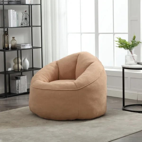 Bedding Bean Bag Sofa Chair High Pressure Foam Bean Bag Chair Adult Material with Padded Foam Padding Compressed Bean Bag With - Image 3