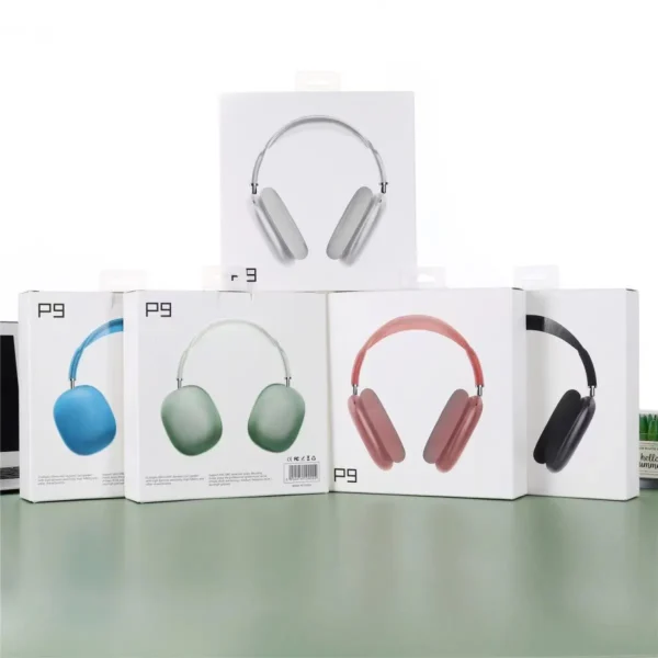 P9 Wireless Bluetooth Headset Outdoor Sports Gaming Wireless Headphones with Mic Noise Cancelling Earbuds Bluetooth Earphones - Image 13