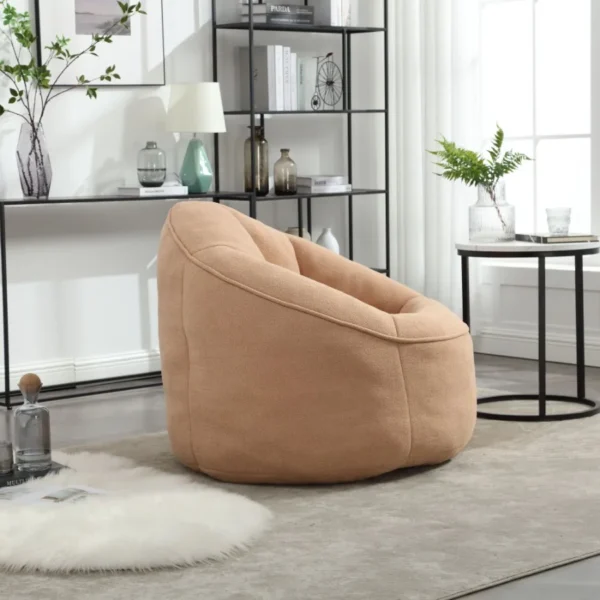Bedding Bean Bag Sofa Chair High Pressure Foam Bean Bag Chair Adult Material with Padded Foam Padding Compressed Bean Bag With - Image 6