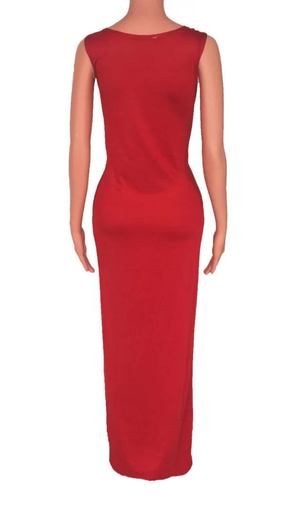 Sexy Solid Color Slim Bodycon Long Maxi Dress Women Elegant Sleeveless Skinny Dress Club Party Vestidos - Image 13