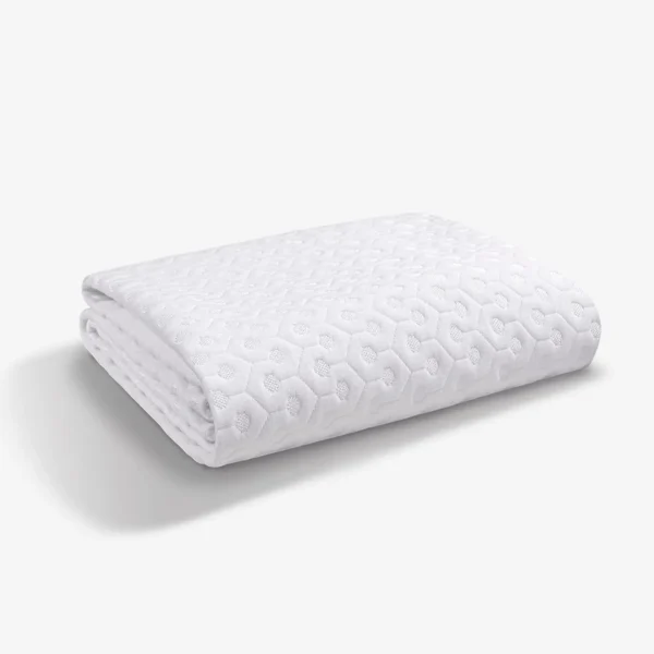Bedding waterproof mattress protector - adjustable base compatible - equipped with stretchable deep pocket -18 inches - white - Image 6