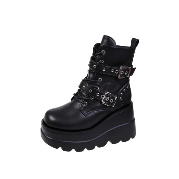 Women'S Solid Color Chelsea Booties